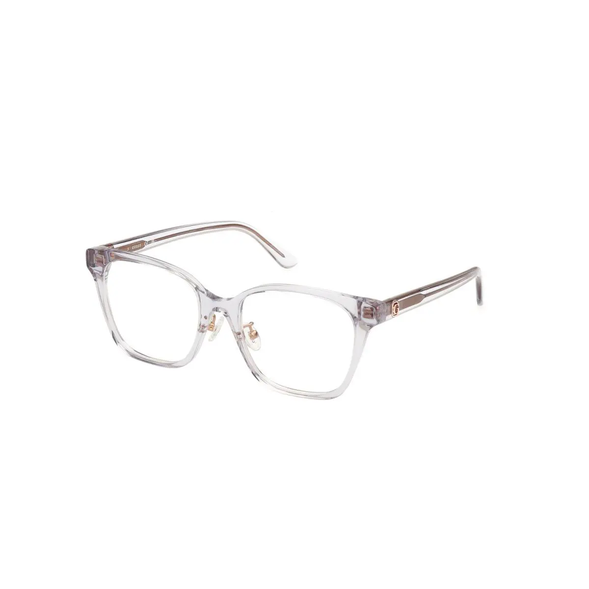 Guess GU 50153 GU50153 -D Shiny Grey Shiny Grey 020 Eyeglasses eyesize 53