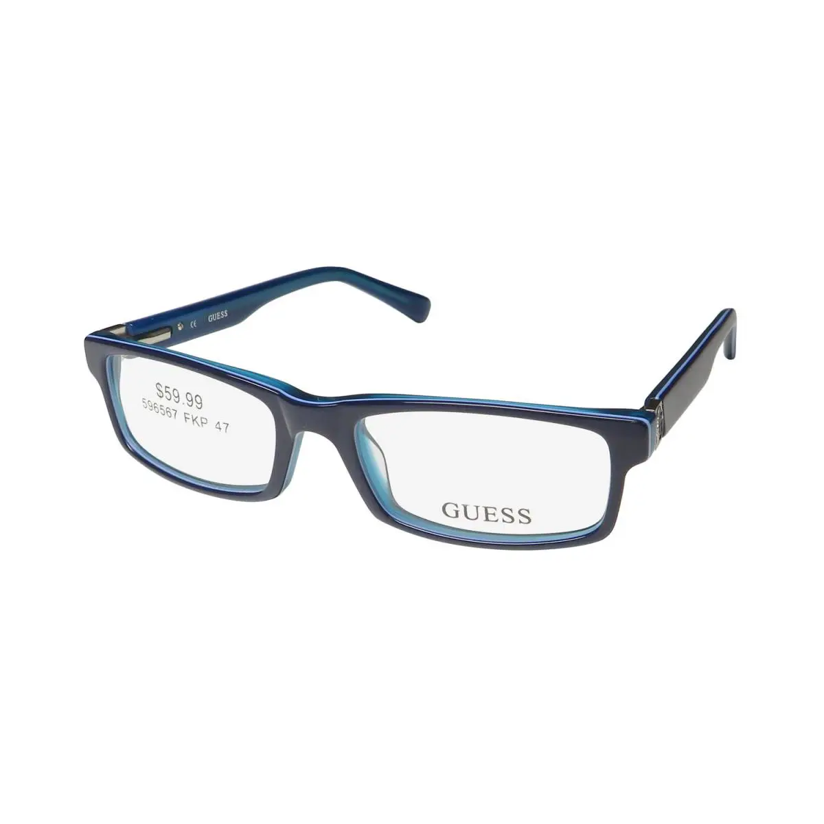 Guess 9059 American Designer Slim Style Adults Eyeglass Frame/glasses