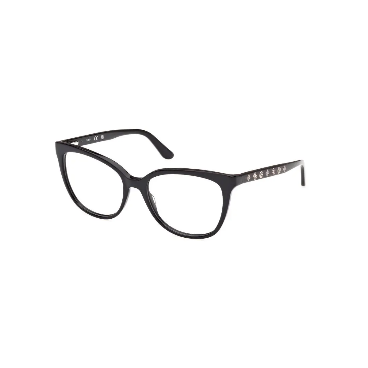 Guess GU 50114 GU50114 Shiny Black Shiny Black 001 Eyeglasses