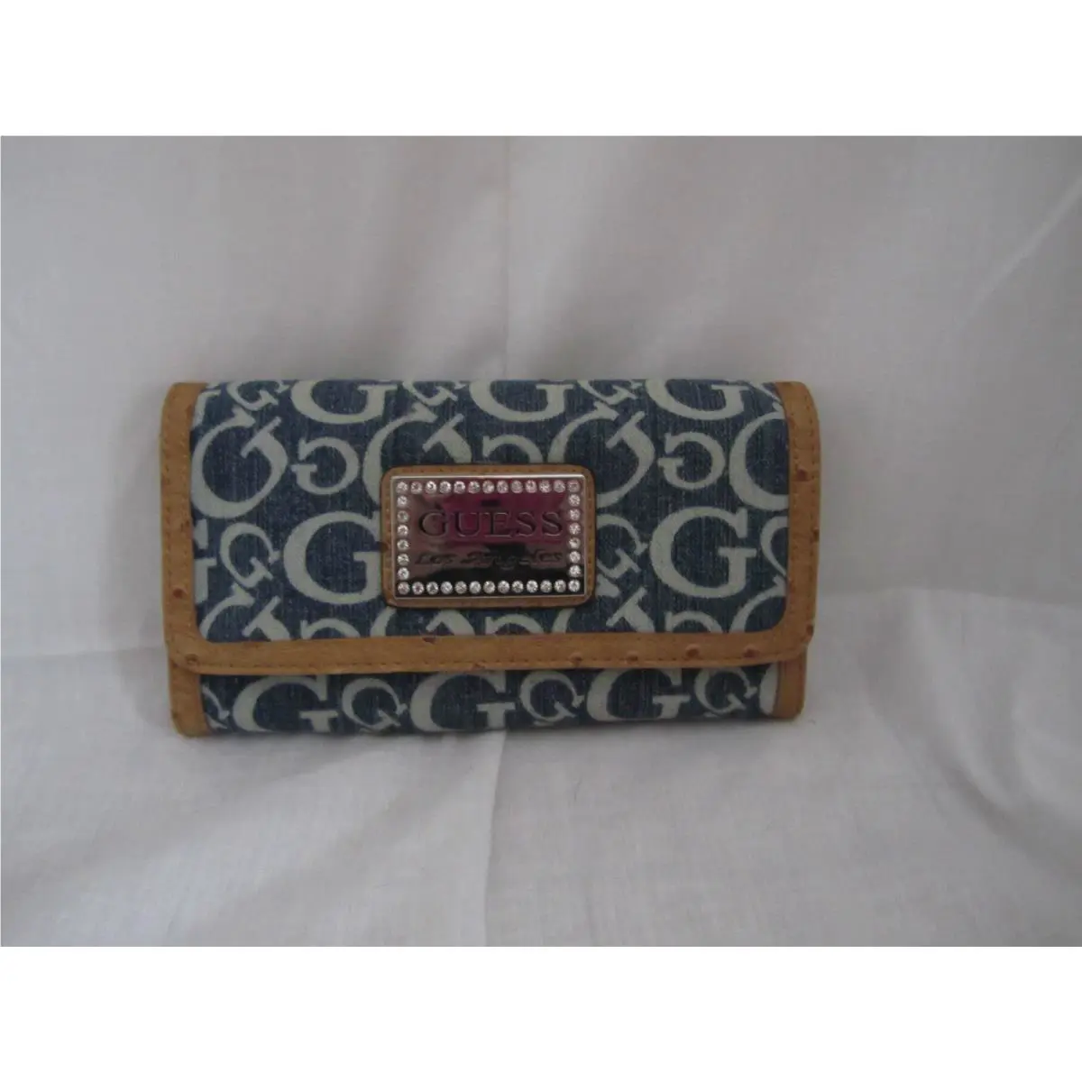 Guess Taluca Slg Checkbook Wallet FF282738 Cloth Leather