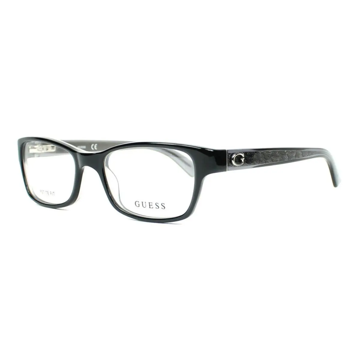 Guess GU2591 Black 001 Plastic Optical Eyeglasses Frame 50-17-135 GU 2591 RX AB