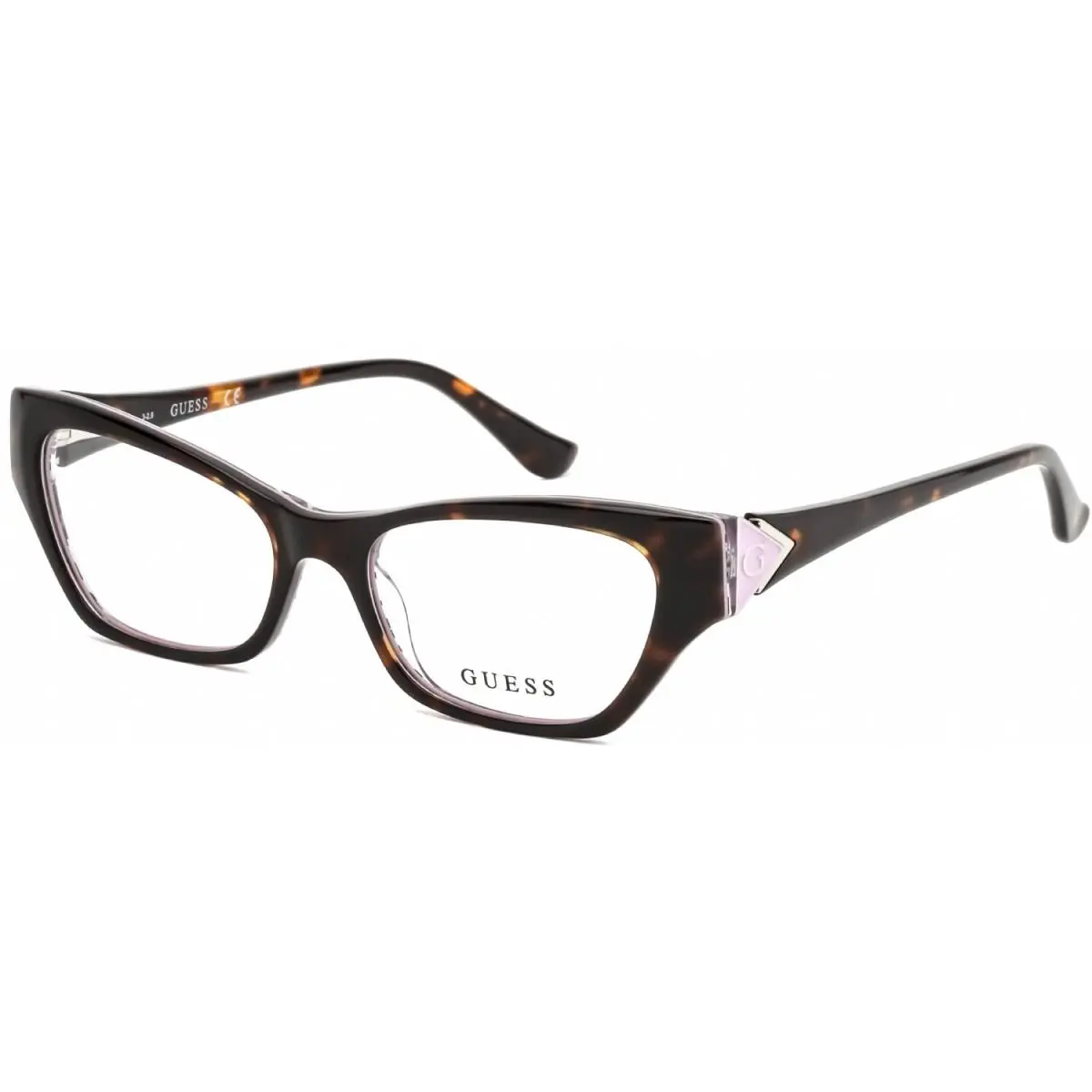 Guess GU2747 056 Cat Eye Tortoise Shell Havana Eyeglasses - Frame: Havana