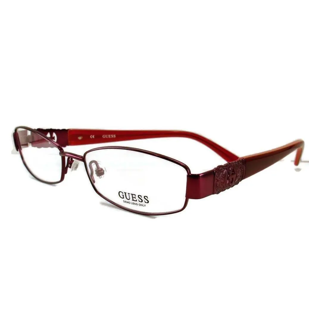 Guess Eyeglasses GU1672 Burgundy 52-16-135 Plastic Metal Women Frame