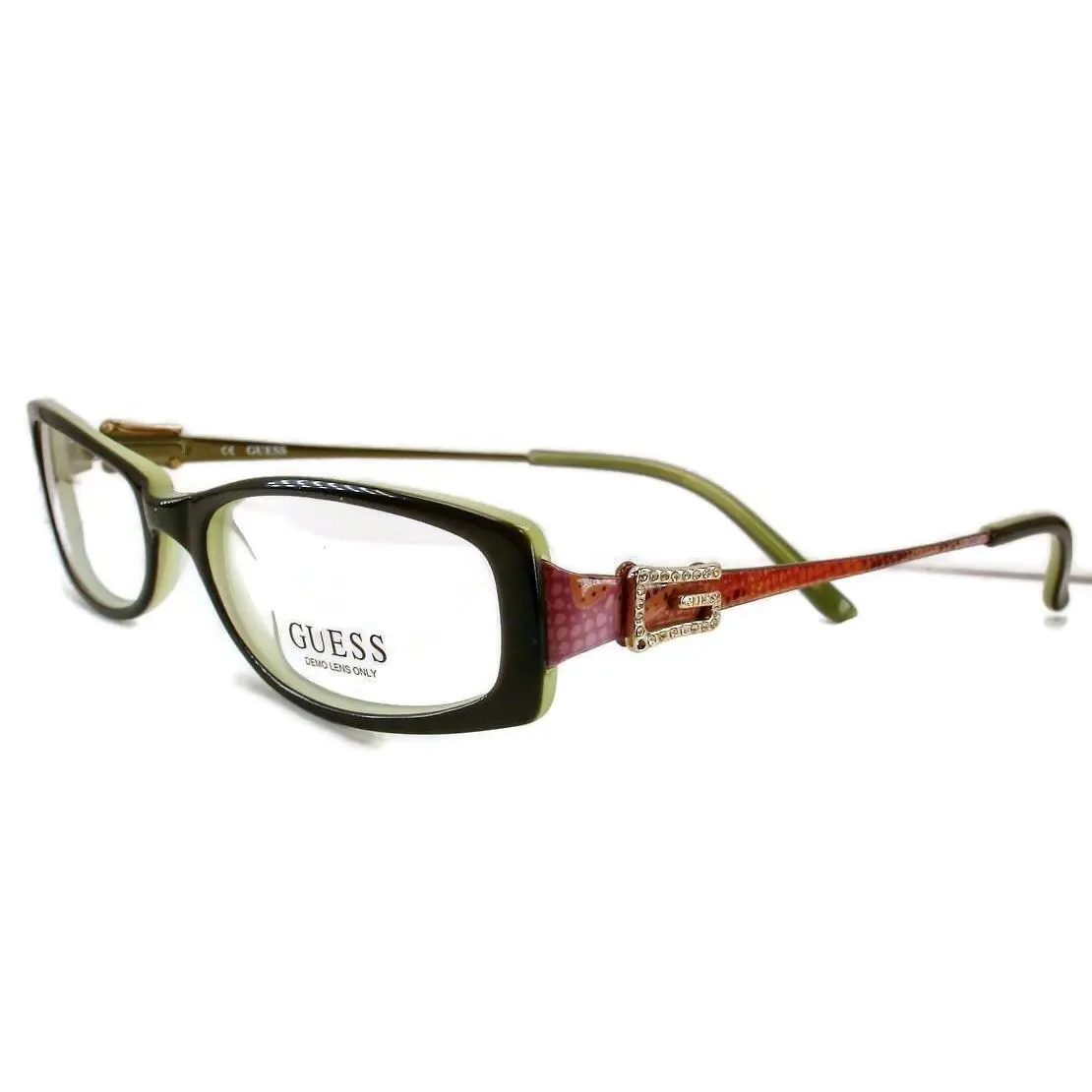 Guess Eyeglasses GU1540 Green 51-14-140 Plastic Metal Designer Frame