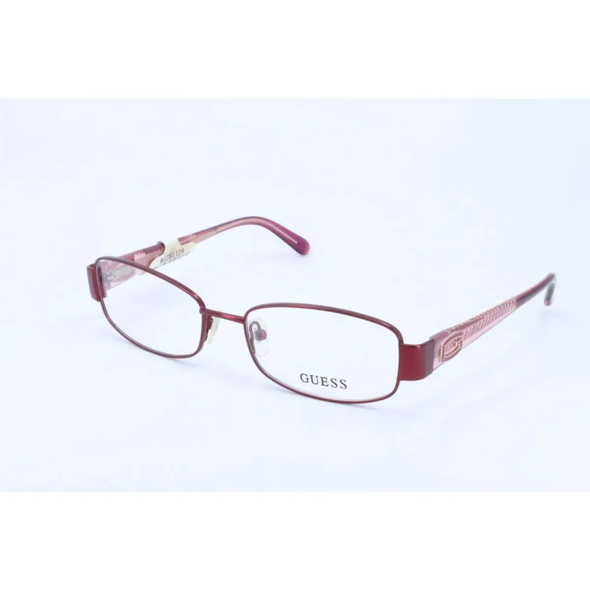 Guess GU2374 Pink Browline Women Full Rim 52-16-135 Eyeglasses Frames