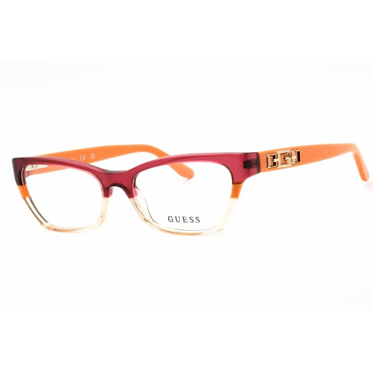 Guess GU2979 044 Orange 52mm Eyeglasses