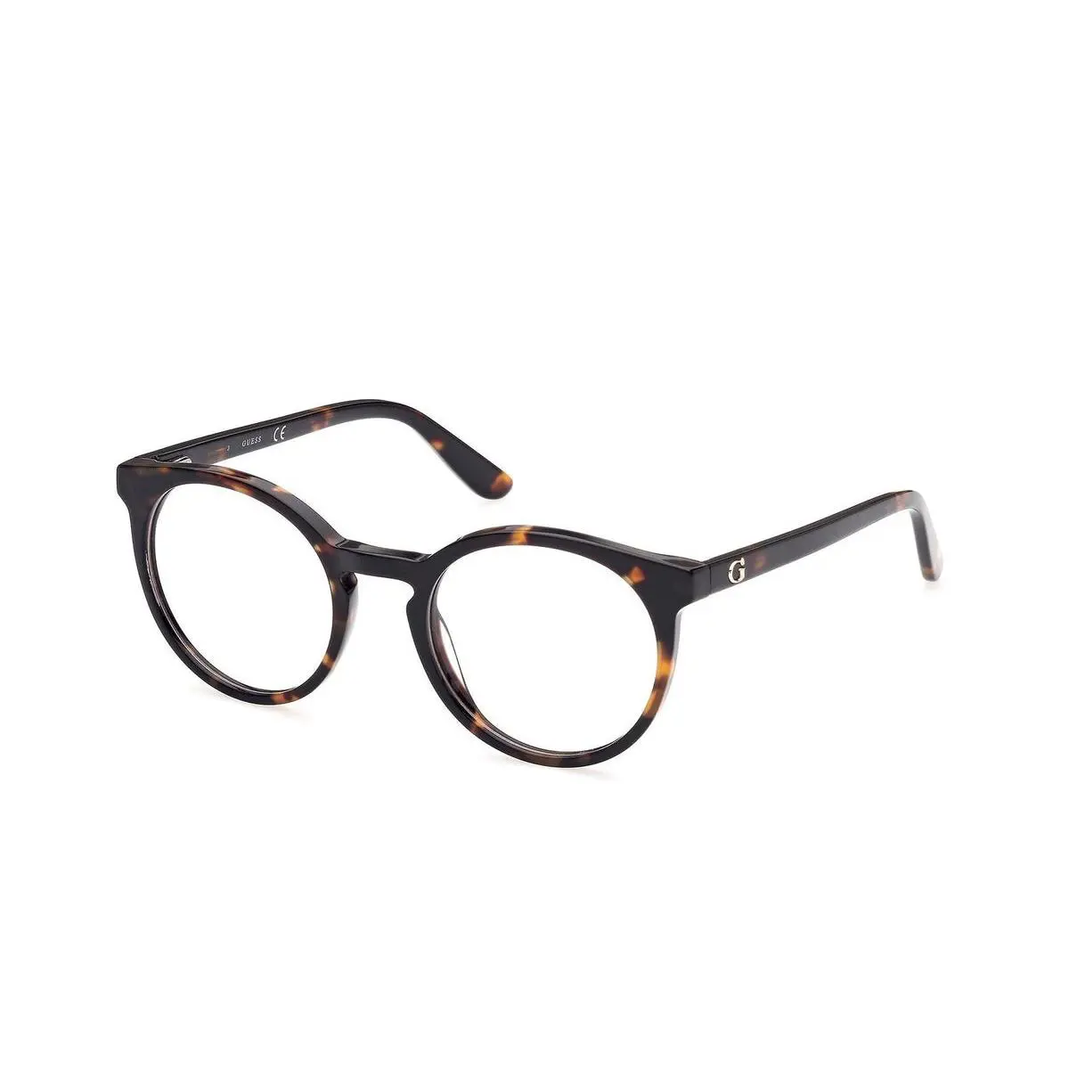 Guess GU9214 052 Tortoise Round Plastic Optical Eyeglasses Frame 47-18-135 GU