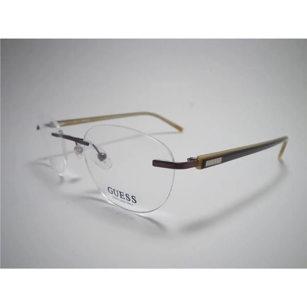 Guess Rimless Eyeglass Frame GU1536 Brown GU 1536