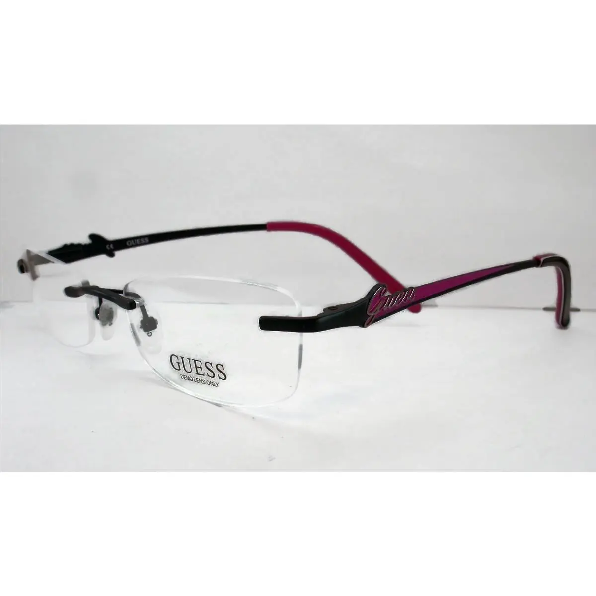 Guess Eyeglass Frame GU 2275 Black Woman Drill Mount 53-18-137