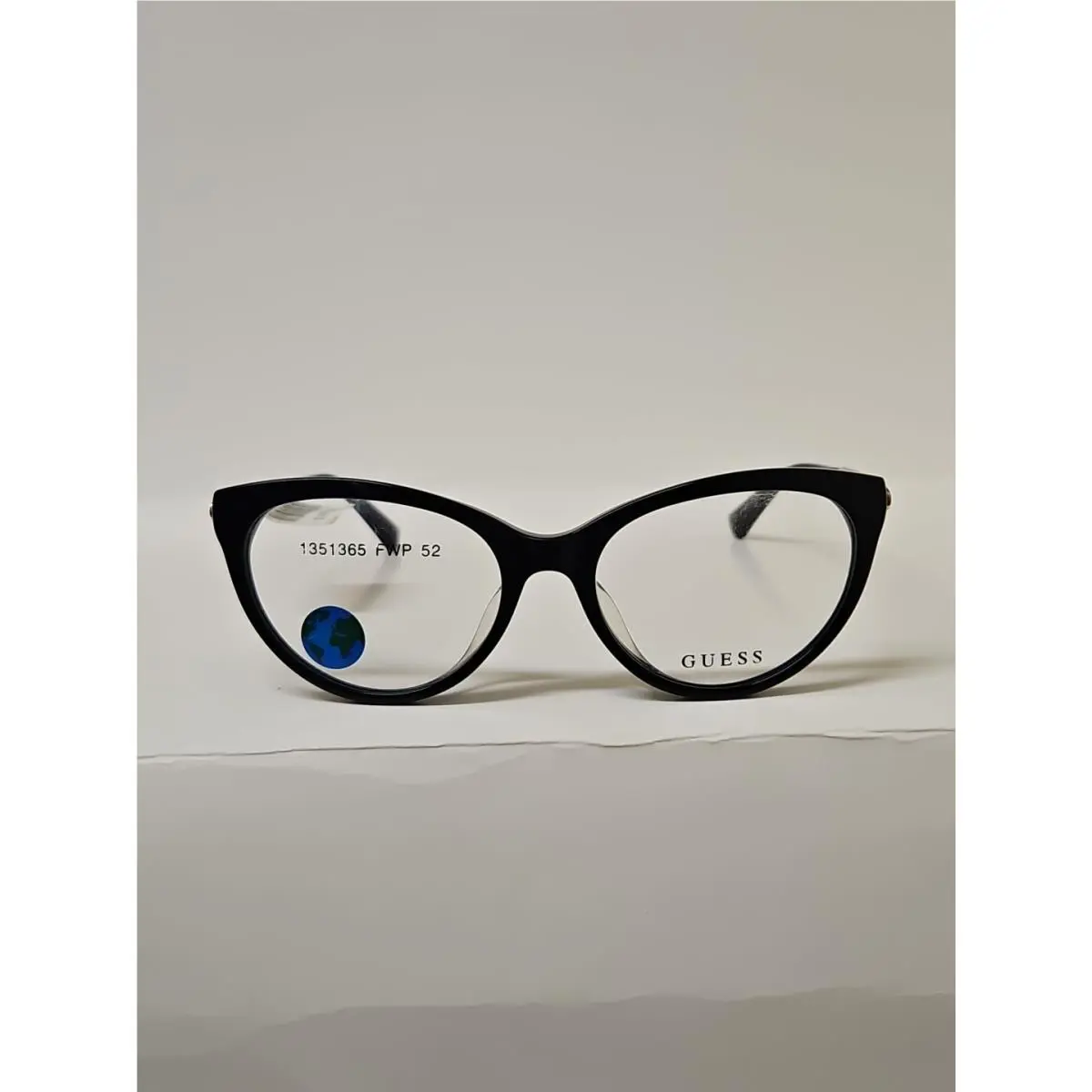 Guess Eyeglasses Frames GU 2462A-4 001 52-17-140 Black Gold