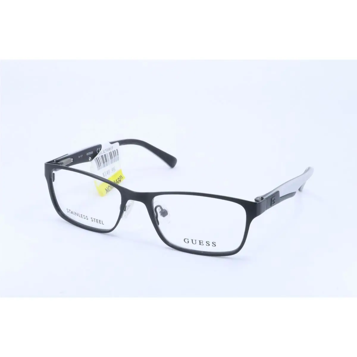 Guess GU9173 Matte Black Square Boys Full Rim 47-16-130 Eyeglasses Frames