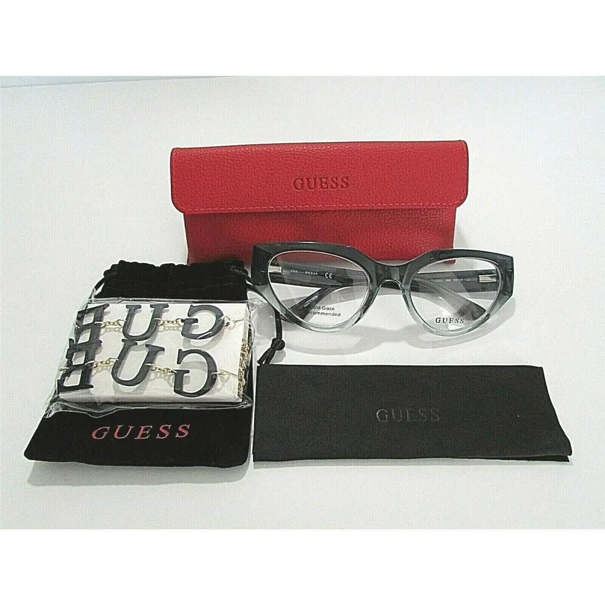 Guess GU2853 GU 2853 086 Blue/other Eyeglasses Rx-able Frame