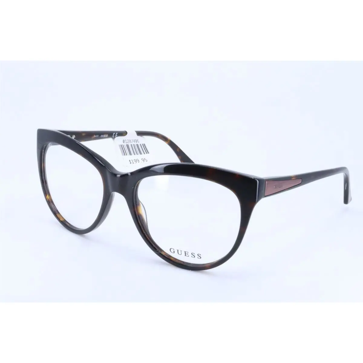 Guess GU2464 Tortoise Round Women Full Rim 54-17-135 Eyeglasses Frames