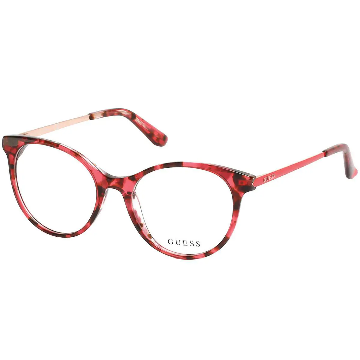 Guess Eyeglasses GU 2680 074 Pink Havana 52 mm GU2680