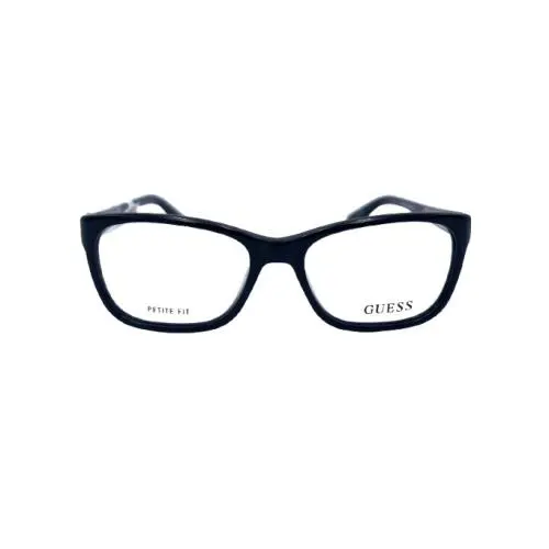 Women Guess GU2561 001 Black Plastic Designed Eyeglasses Frame