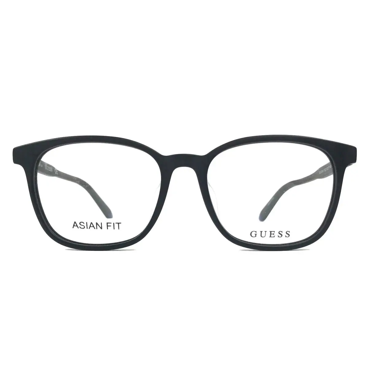 Guess Eyeglasses Frames GU1974-F 002 Matte Black Square Asian Fit 53-17-145