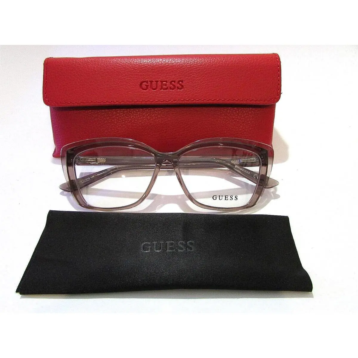 Guess GU2977 GU 2977 059 Beige/other Eyeglasses Rx-able Frame 55 MM