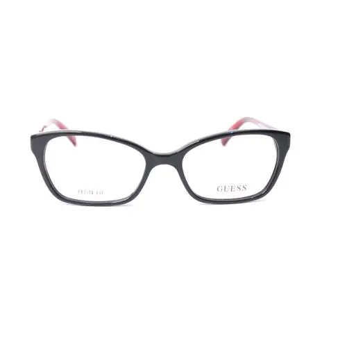 Guess GU2466, Blk Eyeglasses GU2466 Blk Black Red 52-17-135