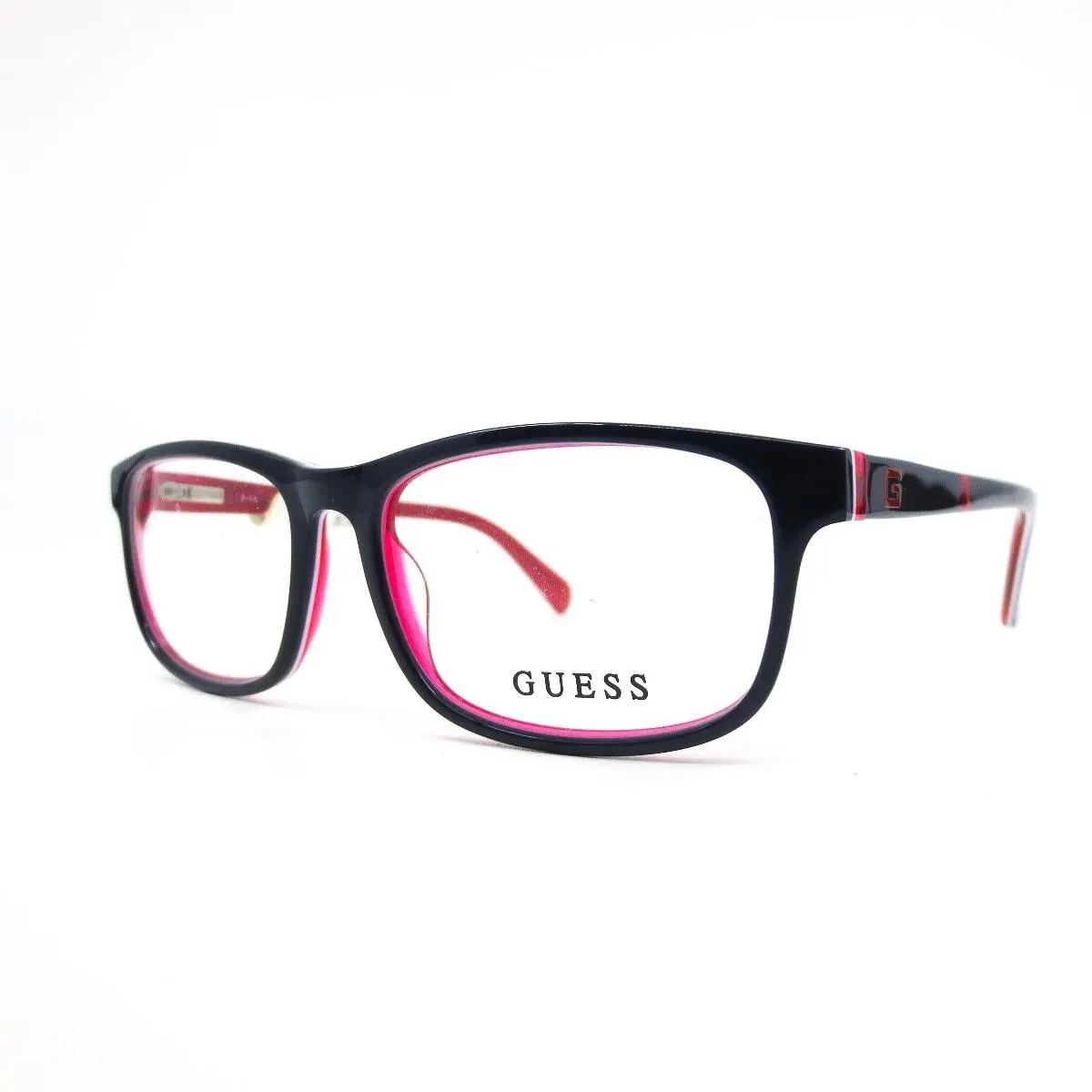 Guess Kids Eyeglasses Frames GU9179 090 Navy Blue Red Square Full Rim 49-15-135