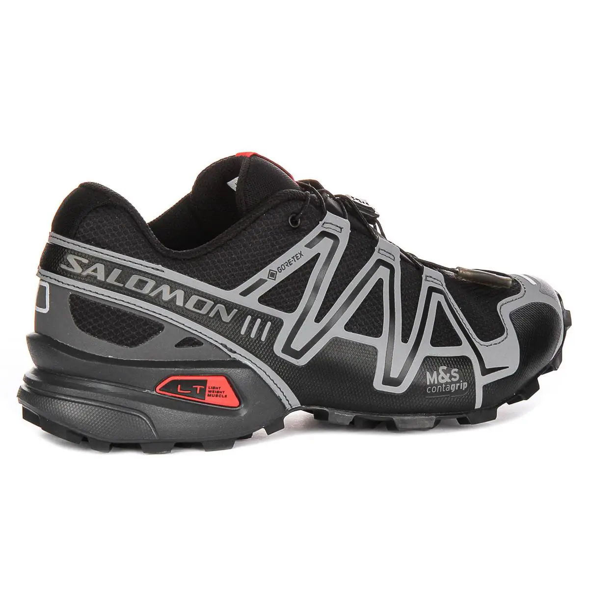 Salomon shoes - BLACK RED 1