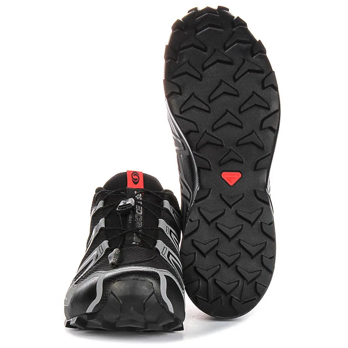Salomon shoes - BLACK RED 3