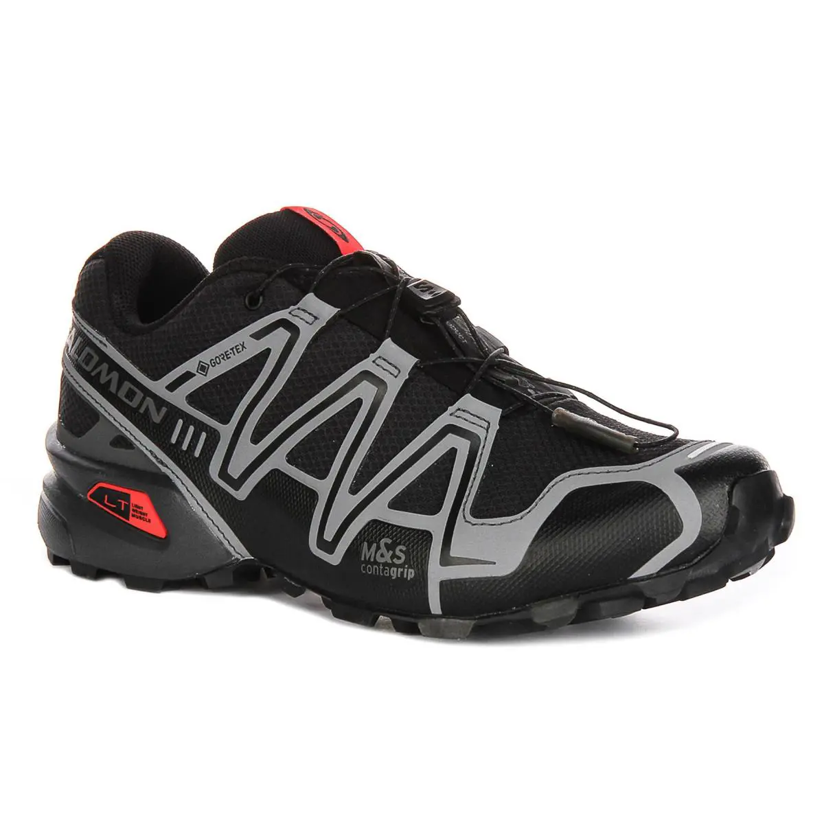 Salomon shoes - BLACK RED 5