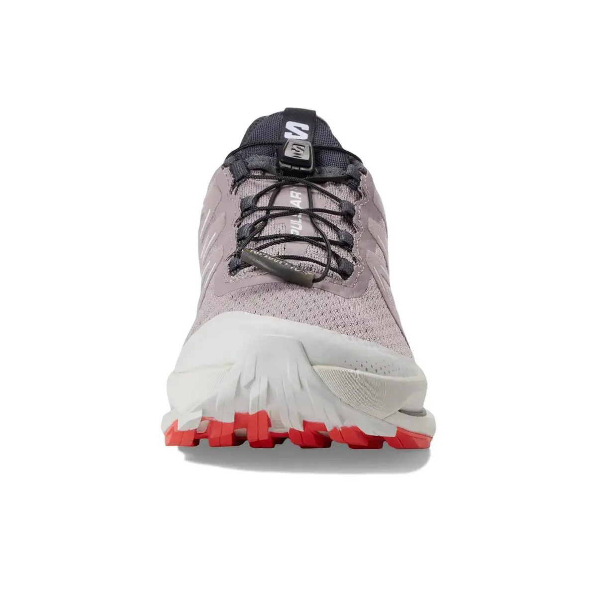 Salomon shoes - Quail/Lunar Rock/Poppy Red 1