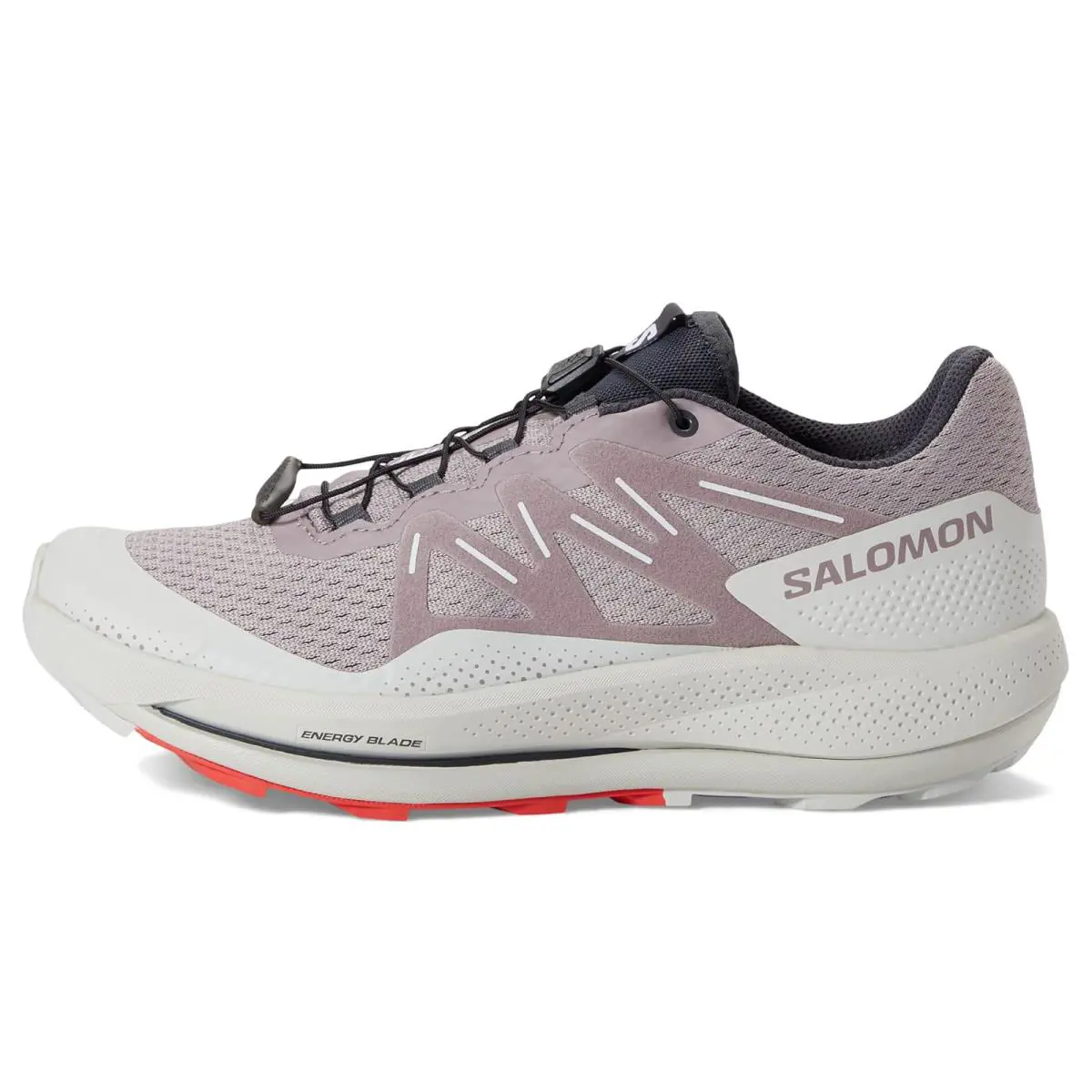Salomon shoes - Quail/Lunar Rock/Poppy Red 2