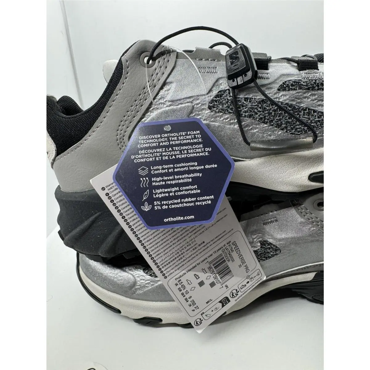 Salomon shoes - Salomon Speedverse - Speedverse - L41754500 - Silver 16
