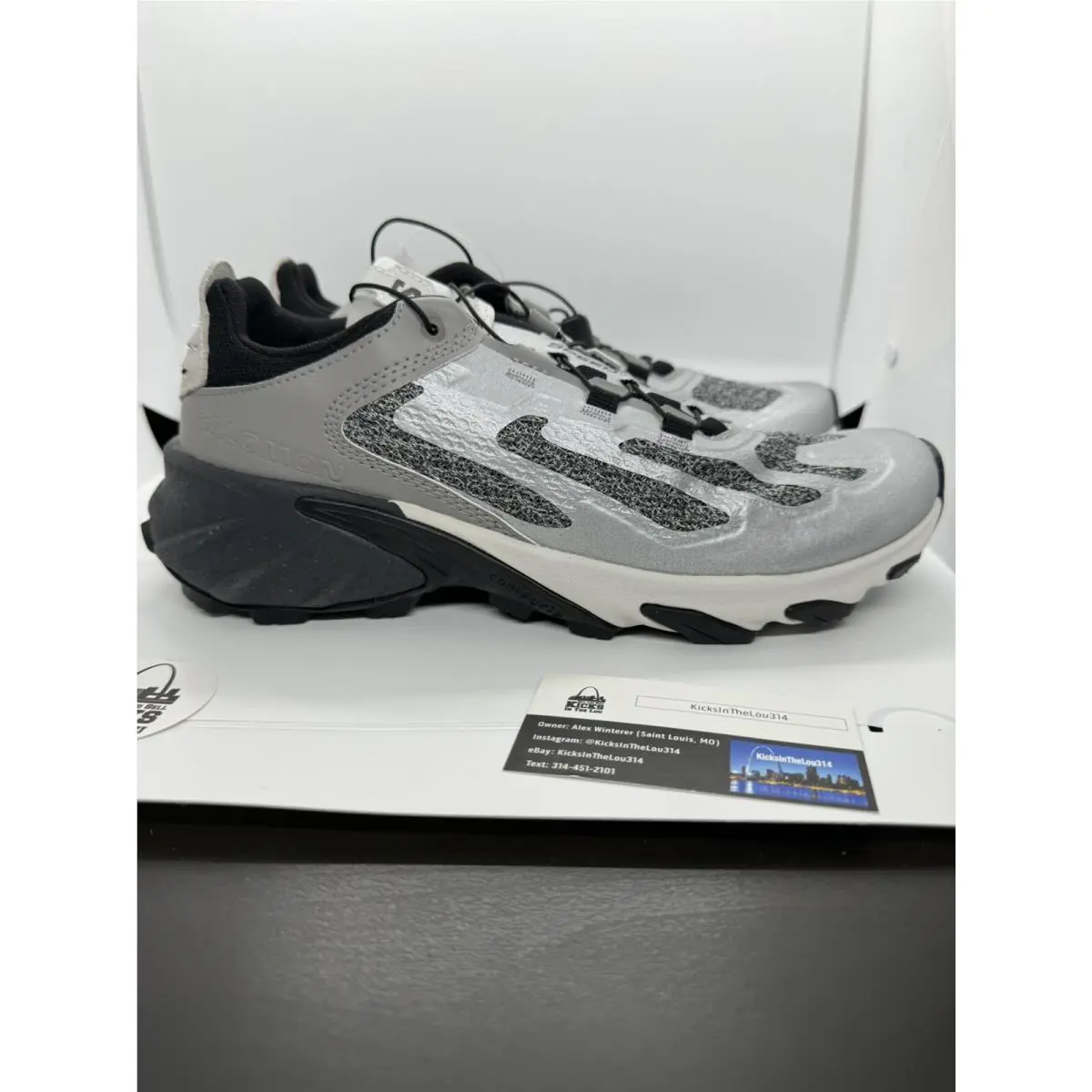 Salomon shoes - Salomon Speedverse - Speedverse - L41754500 - Silver 1