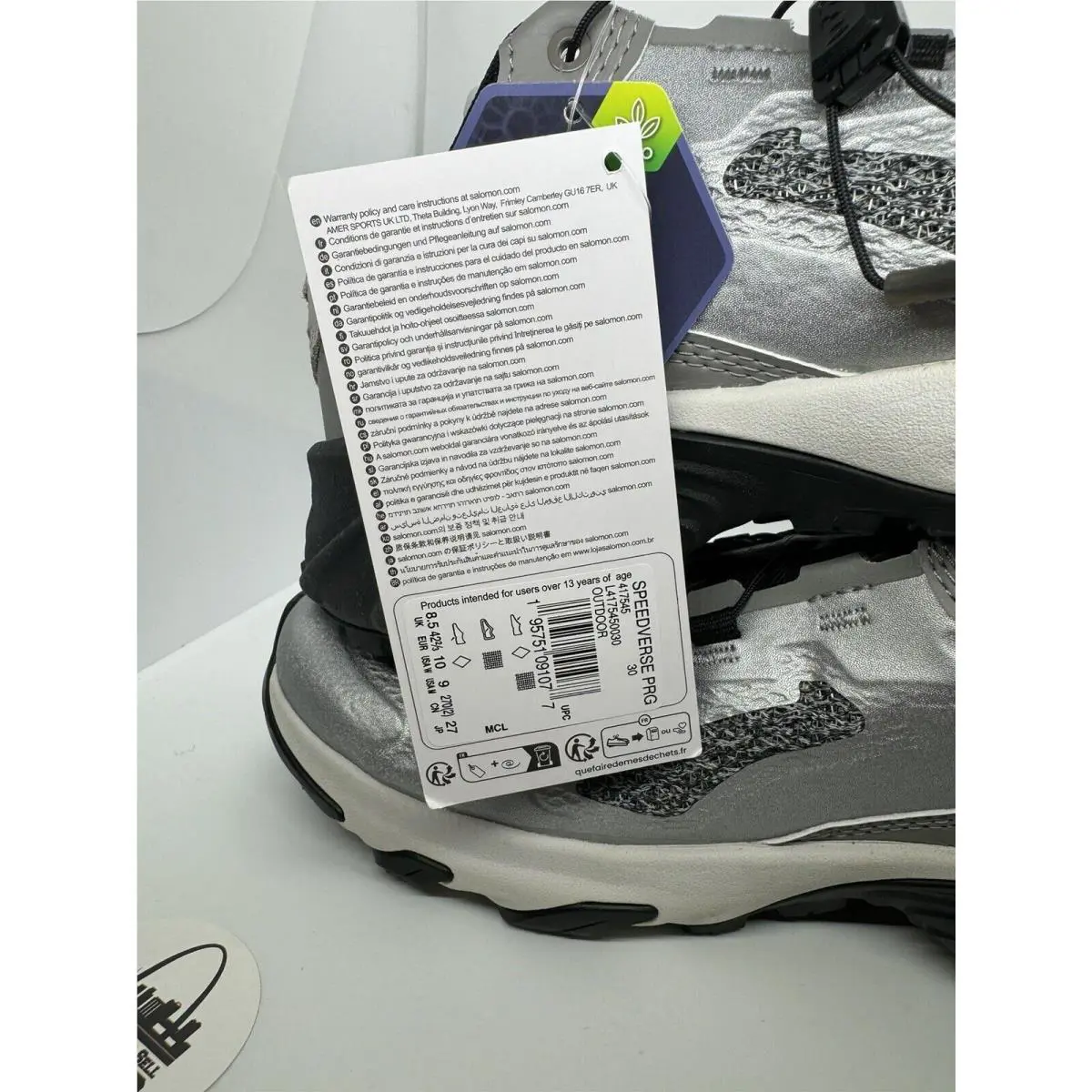 Salomon shoes - Salomon Speedverse - Speedverse - L41754500 - Silver 5