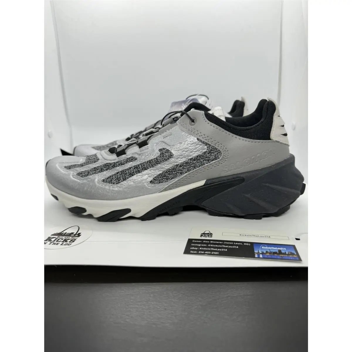 Salomon shoes - Salomon Speedverse - Speedverse - L41754500 - Silver 9