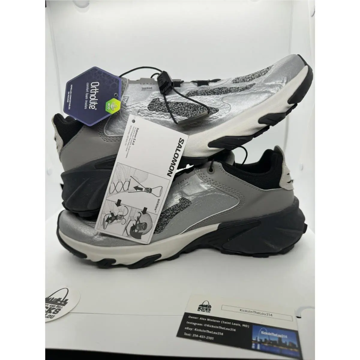 Salomon shoes - Salomon Speedverse - Speedverse - L41754500 - Silver 14