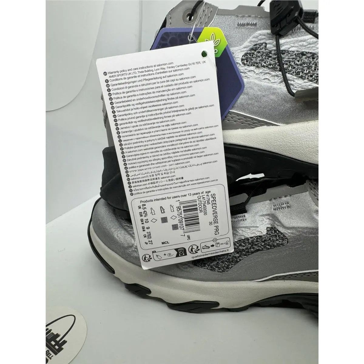 Salomon shoes - Salomon Speedverse - Speedverse - L41754500 - Silver 15