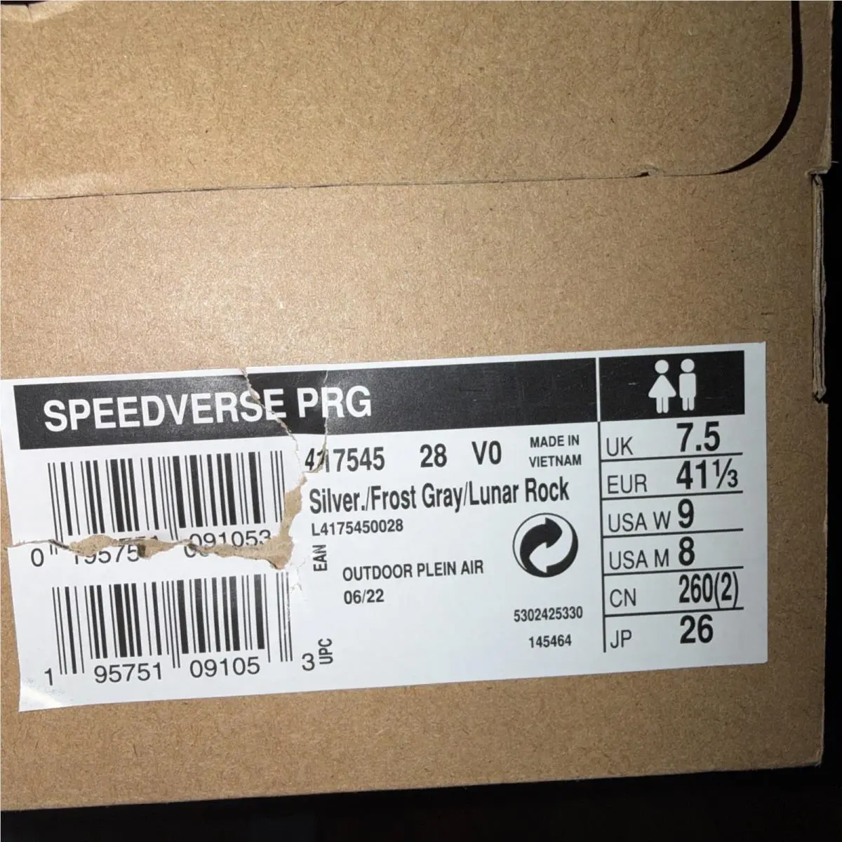 Salomon shoes - Salomon Speedverse - Speedverse - L41754500 - Silver 18