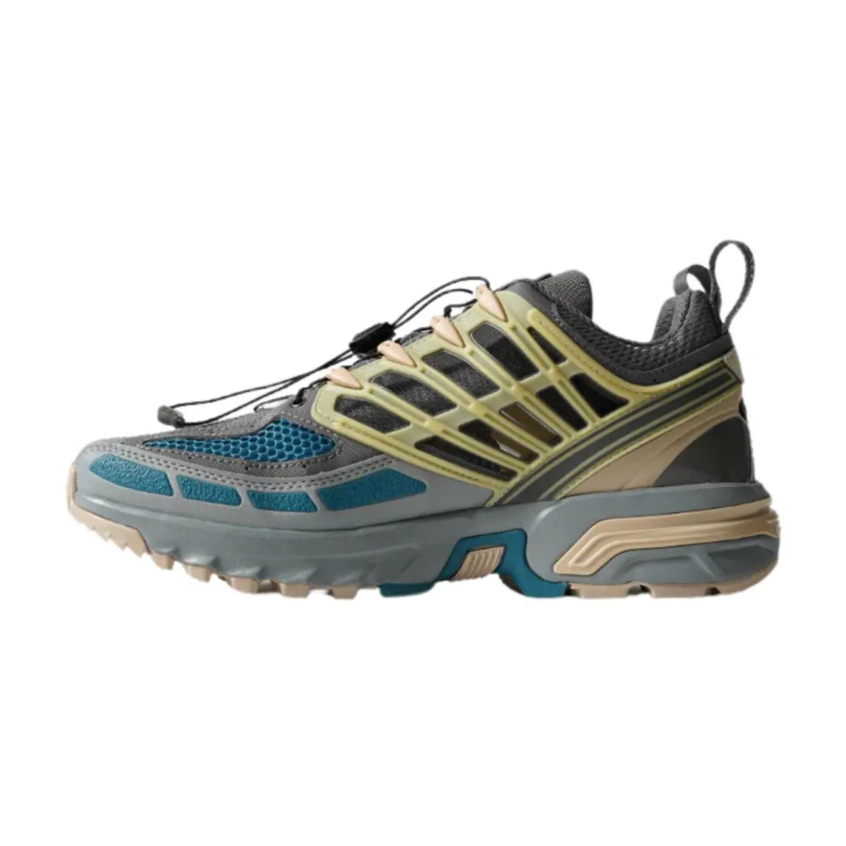 Salomon shoes - PEWTER/MONUMENT/AEGEAN BLUE 1
