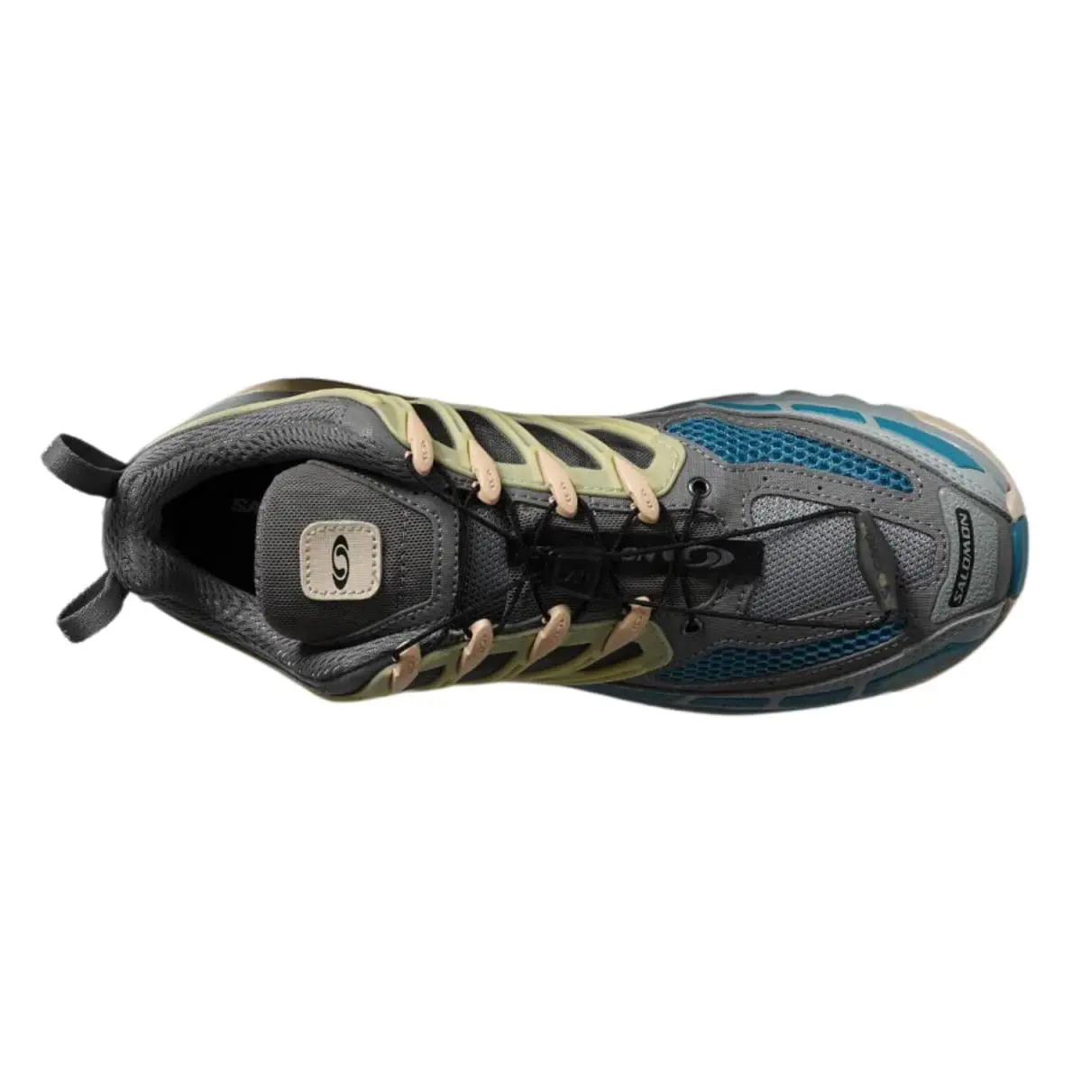 Salomon shoes - PEWTER/MONUMENT/AEGEAN BLUE 7