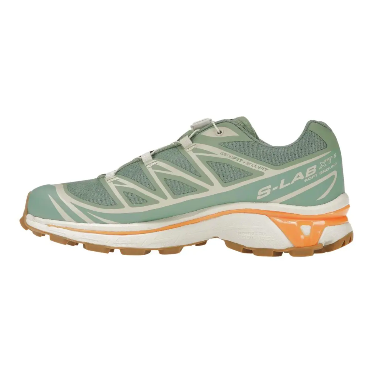 Salomon shoes - GRANITE GREEN/AQUIFER/BLAZING ORANGE 1