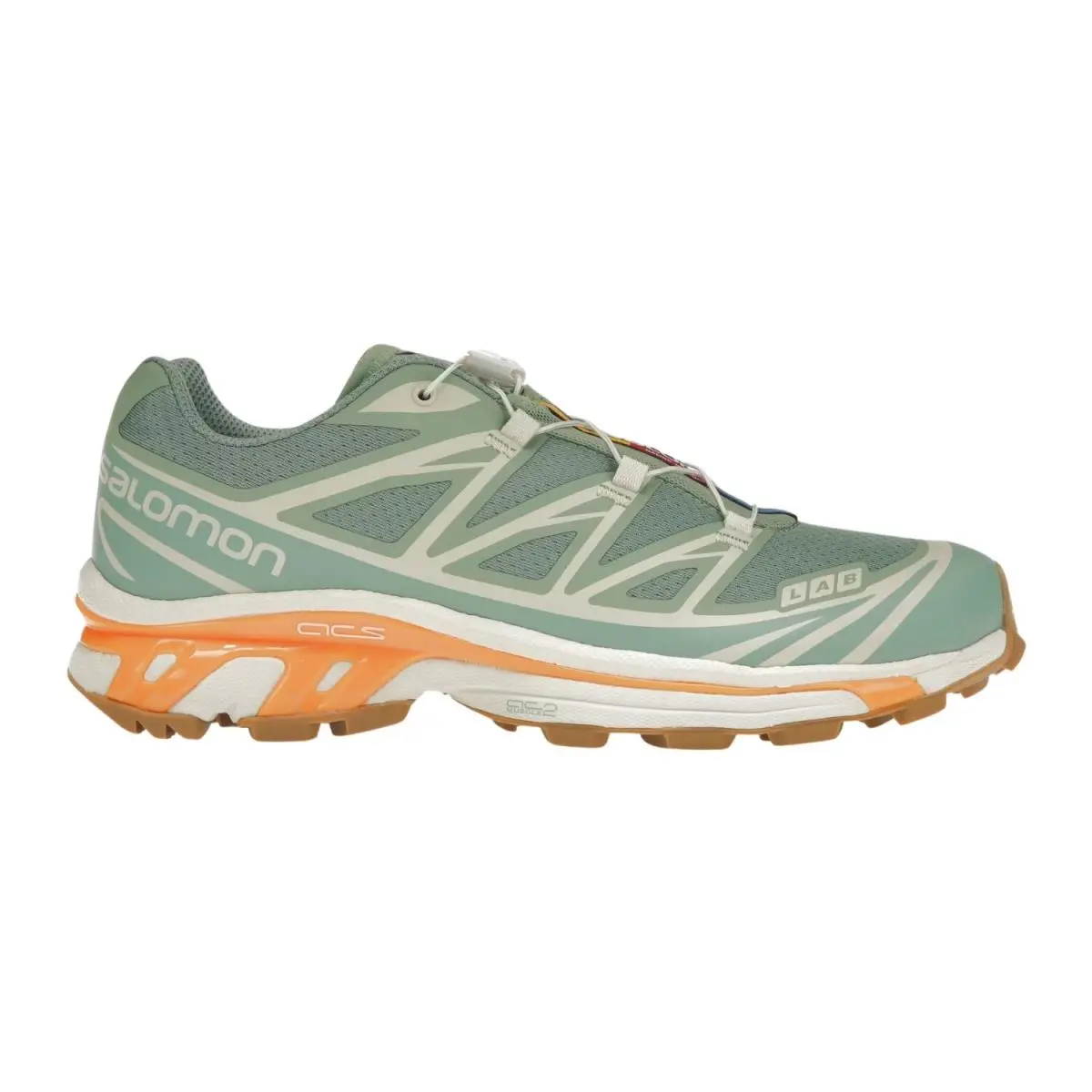 Salomon shoes - GRANITE GREEN/AQUIFER/BLAZING ORANGE 3