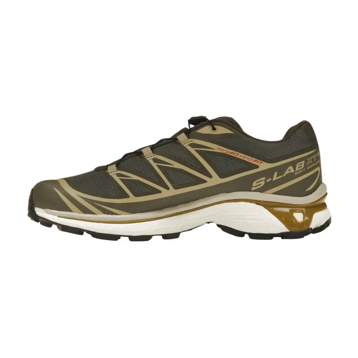 Salomon shoes - BELUGA/PEWTER/DULL GOLD 5