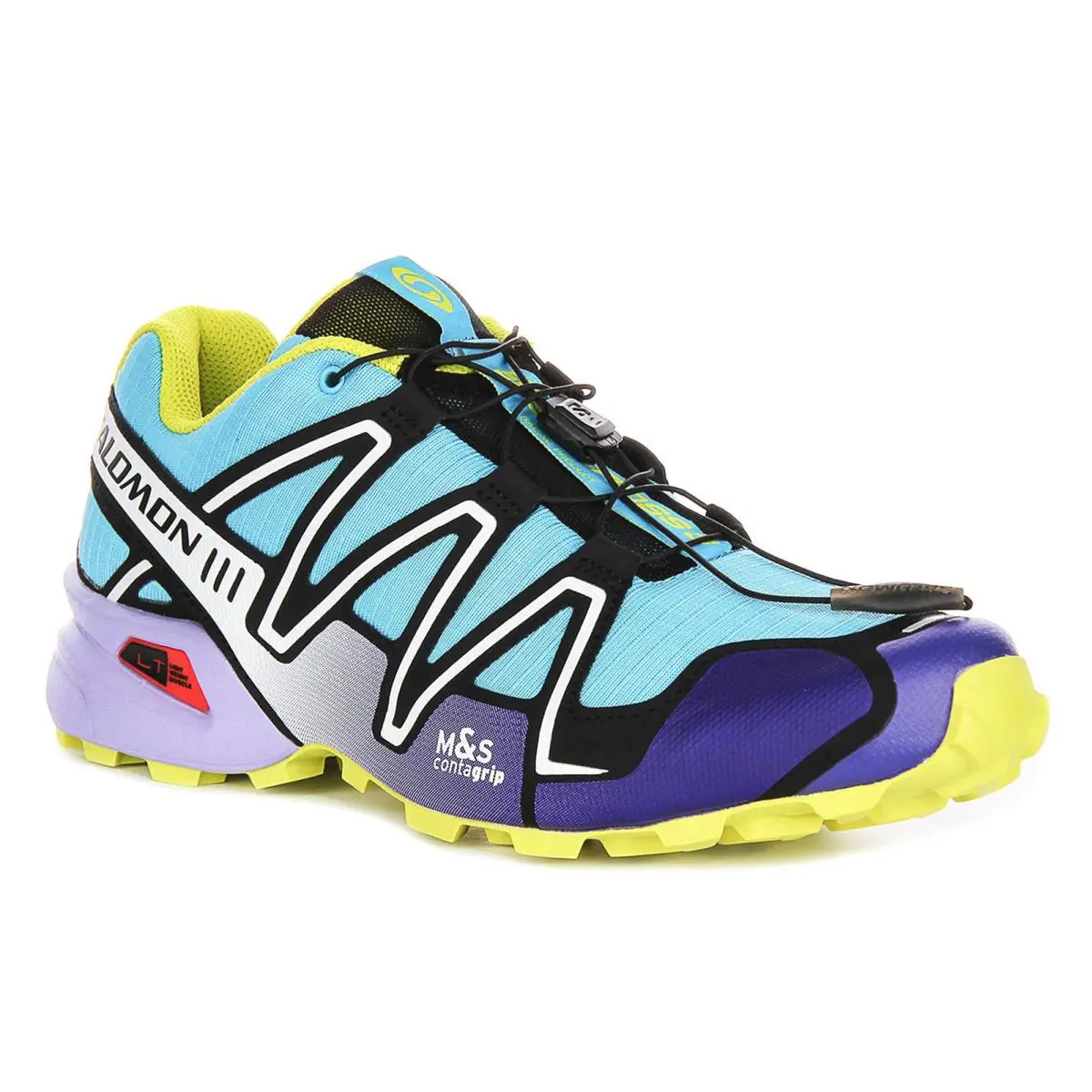 Salomon Speedcross Gtx Fast Lacing Hike Mens Sneakers In Blue US 7 - 13 - BLUE