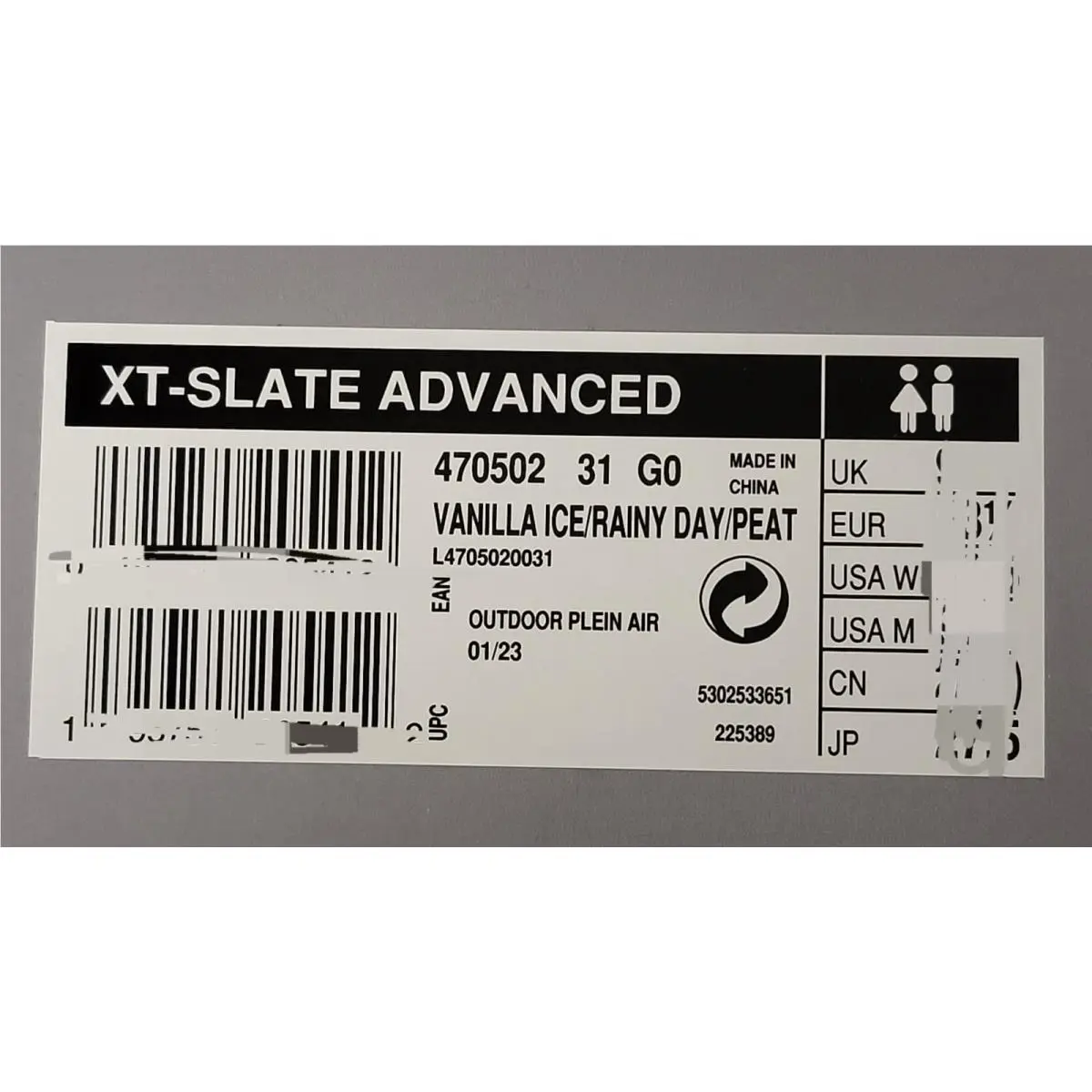 Salomon shoes SLATE ADVANCED - cream/tan 5