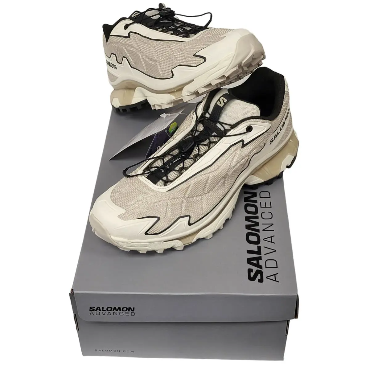 Salomon shoes - SALOMON XT SLATE ADVANCED - SLATE ADVANCED - L4705020038 - cream/tan 6