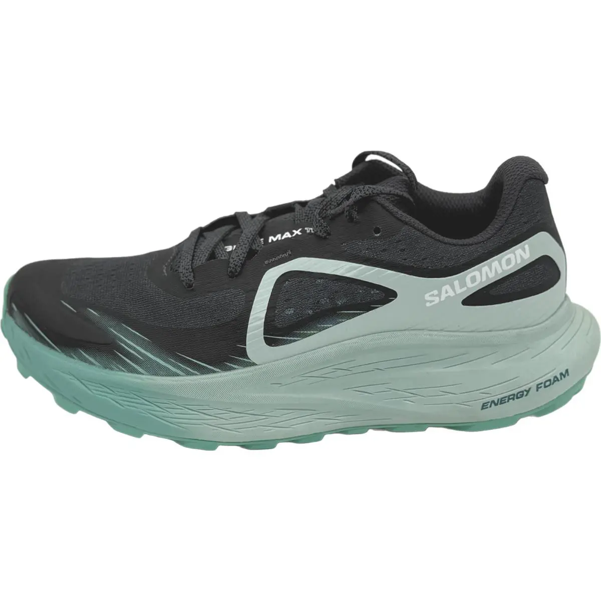 Salomon Glide Max Trail Women`s B Ebony/blue Haze/cockatoo - Ebony/Blue Haze/Cockatoo
