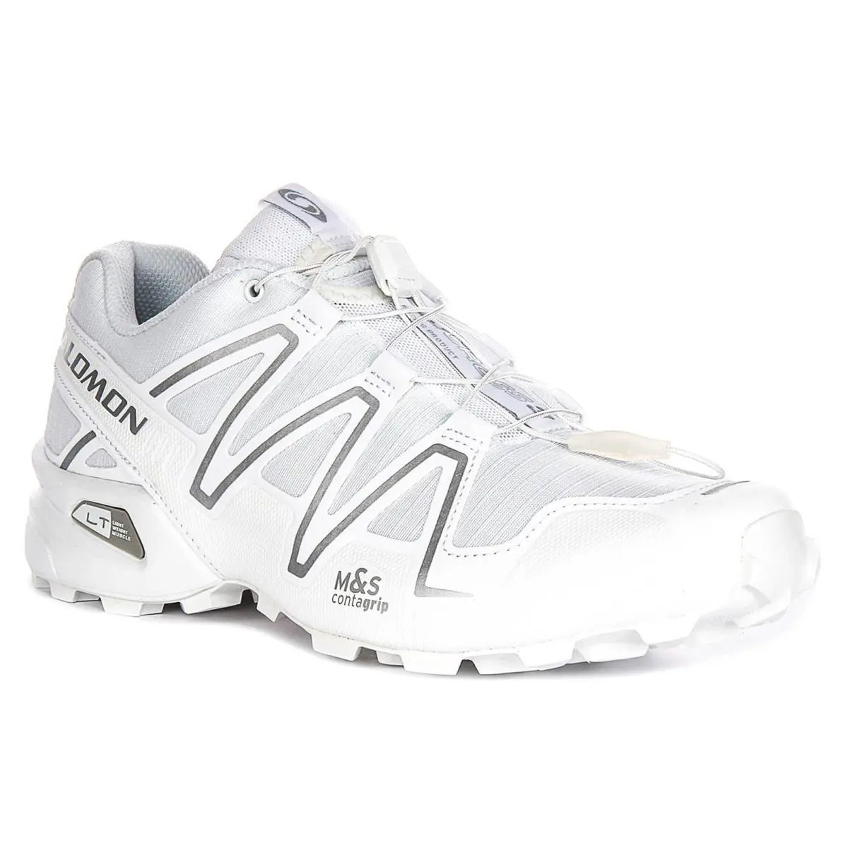 Salomon Speedcross 3 Gtx Fast Lacing Hike Mens Sneakers In White US 7 - 13 - WHITE