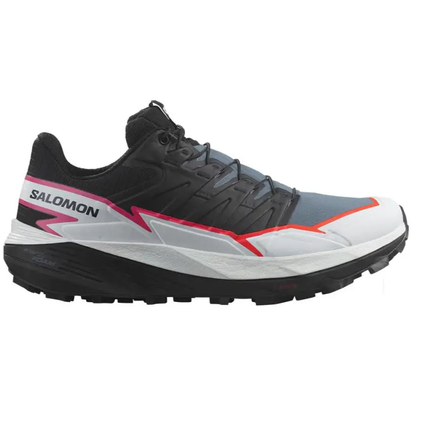 Salomon shoes - Salomon Thundercross - Thundercross - L47382300 - Black / Bering Sea / Pink Glo 5