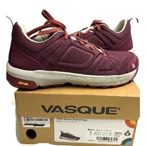 Salomon shoes - Satoru Trail LT Low Hiking Shoe - 7993 - Red/Maroon 6
