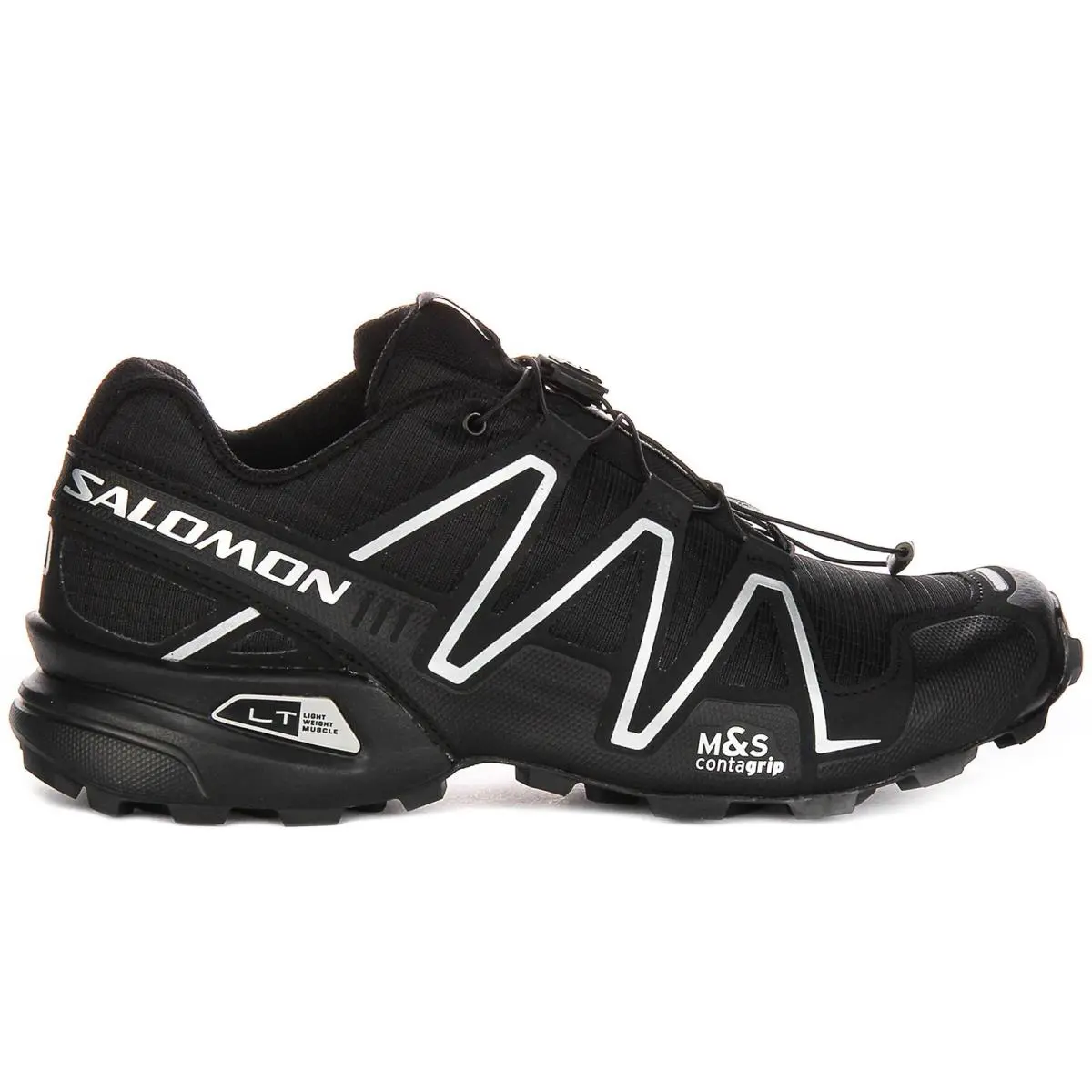 Salomon shoes - BLACK SILVER 0