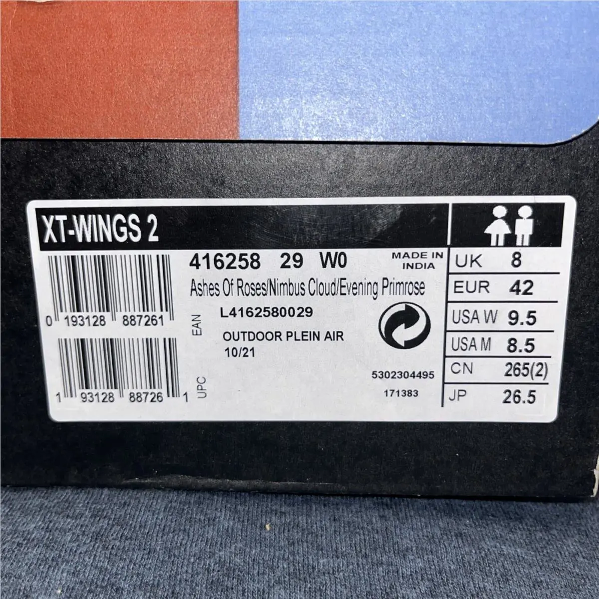 Salomon shoes - Salomon XT-Wings 2 - 416258 - Multicolor (UPC: 0193128887261) 14