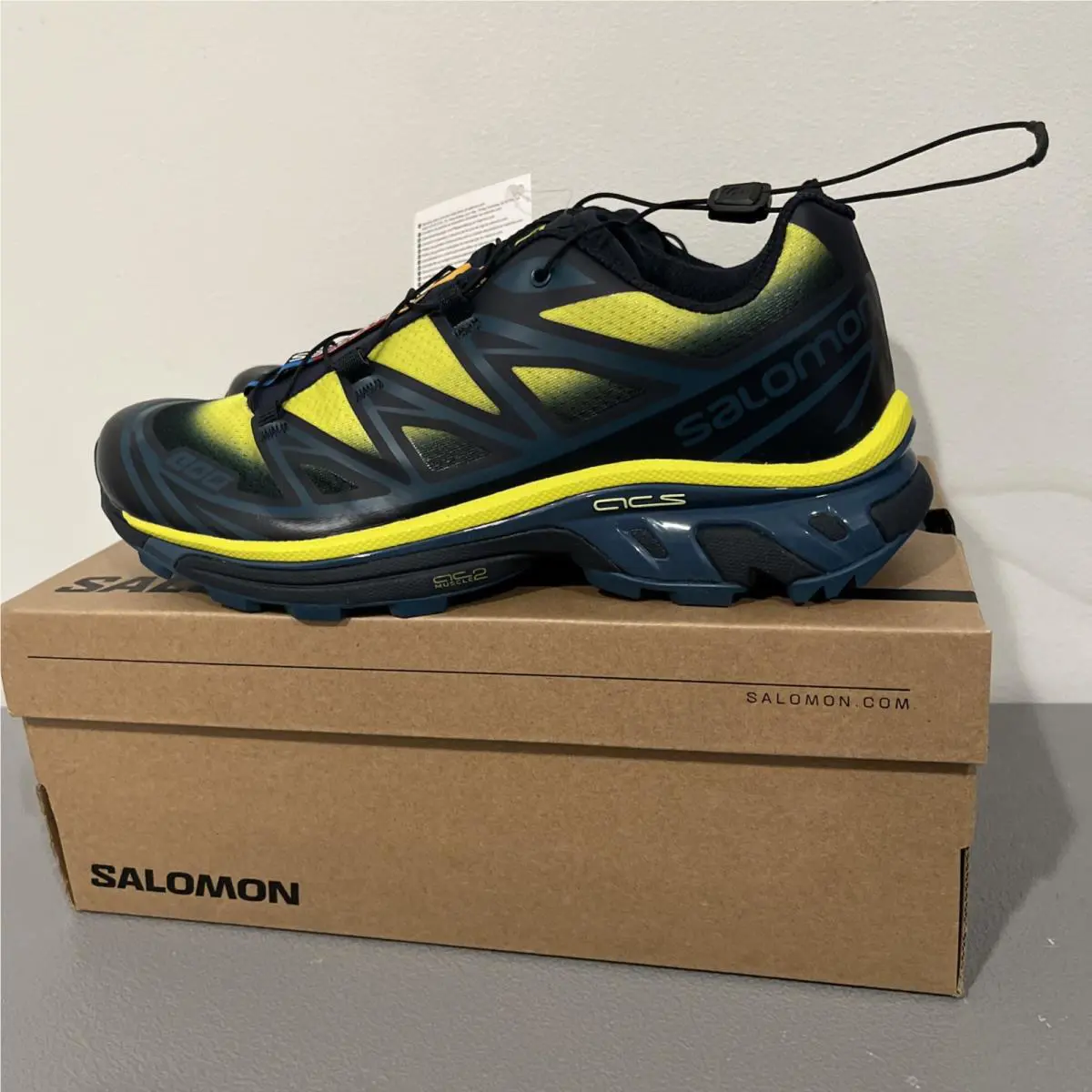 Salomon shoes - Salomon XT-6 SKYLINE - SKYLINE - L47440400 - Carbon 5